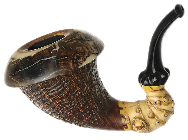 Sandblasted Calabash with Bamboo and Polymerized Oak (Double Flash) by Doctor's | Daily Reader