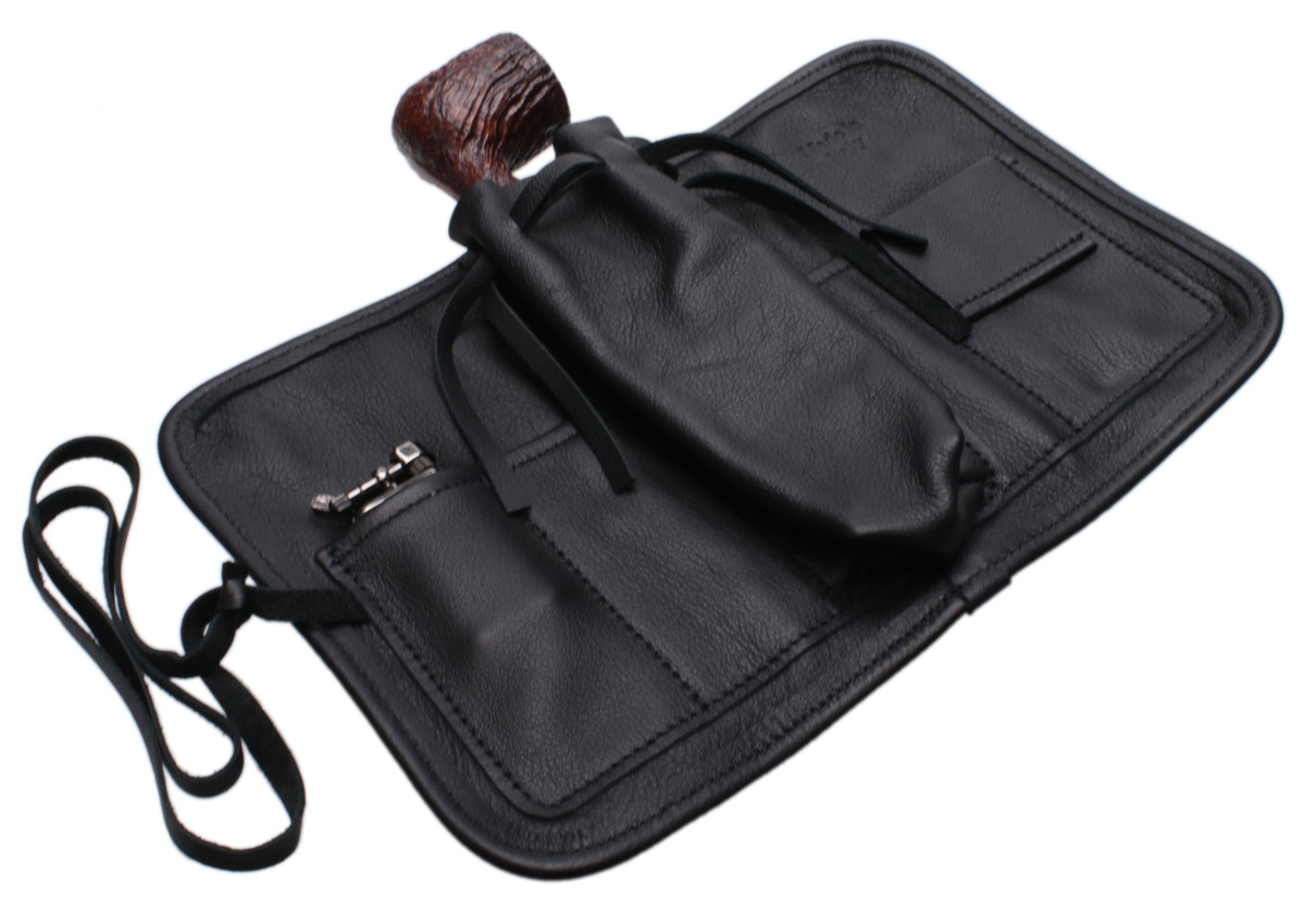 Stands & Pouches Claudio Albieri 1-Pipe Roll Up Black