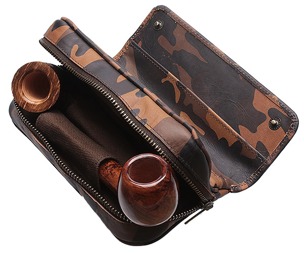 Stands & Pouches Chacom 2-Pipe Bag Camouflage