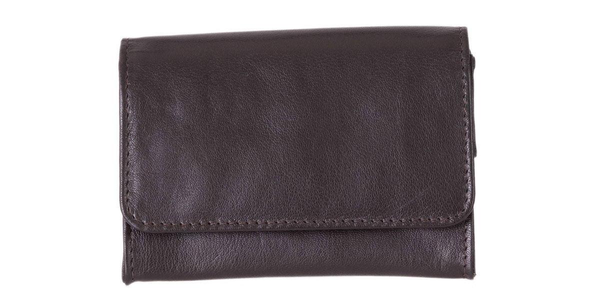 Stands & Pouches Leather Stand Up Tobacco Pouch Brown