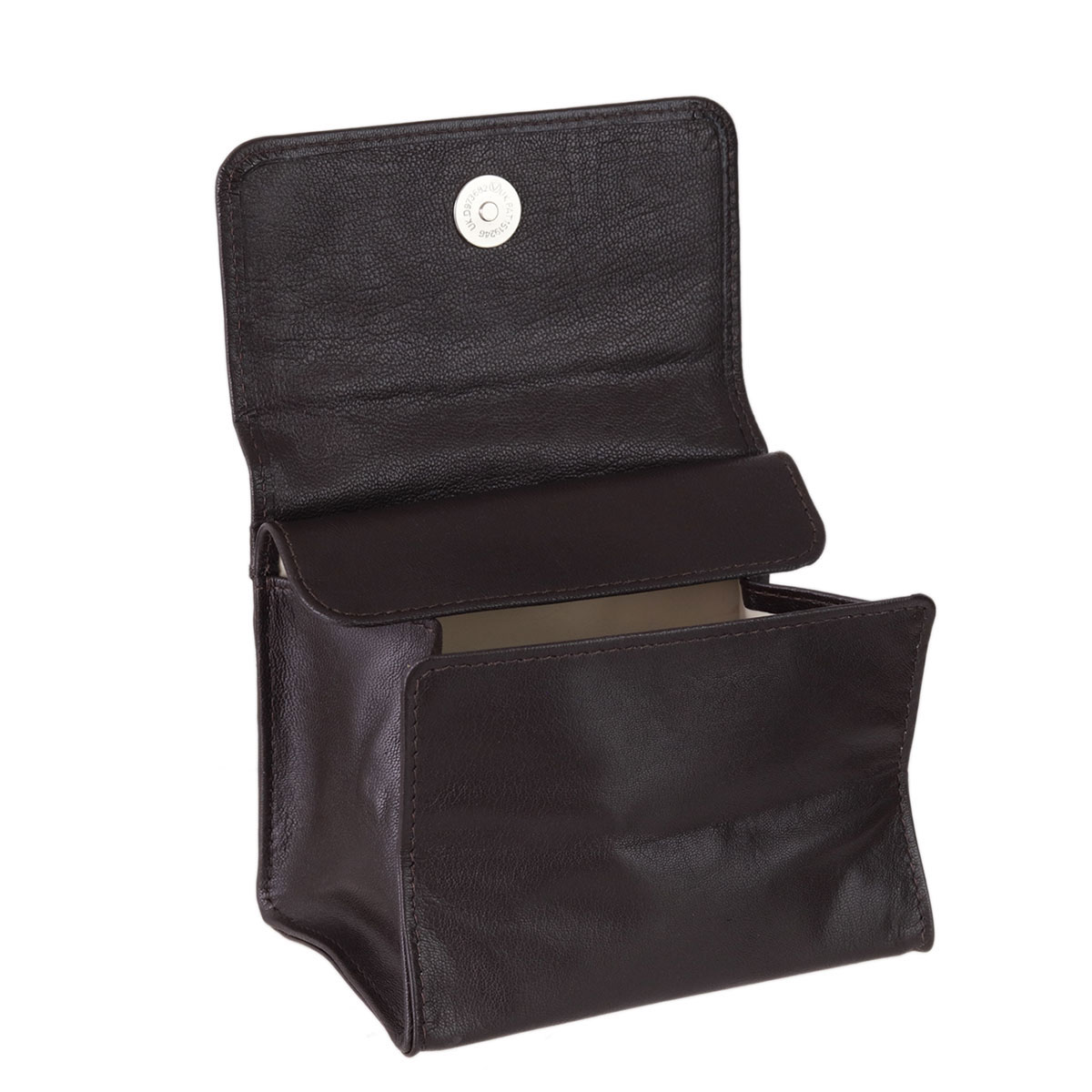 Stands & Pouches Leather Stand Up Tobacco Pouch Brown