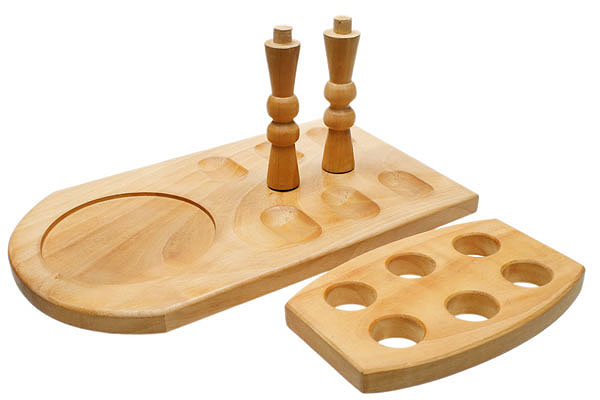 Stands & Pouches Six Pipe Stand with Jar