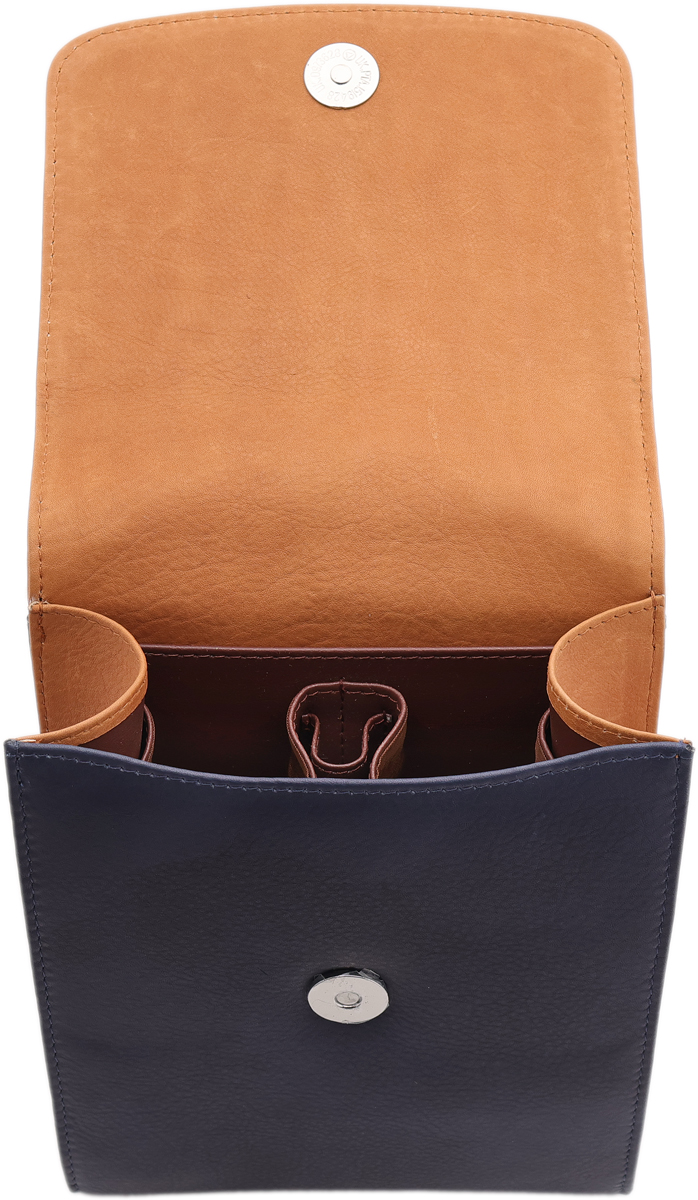 Stands & Pouches Vauen Easy Pouch 2 Pipe Bag - Dark Blue