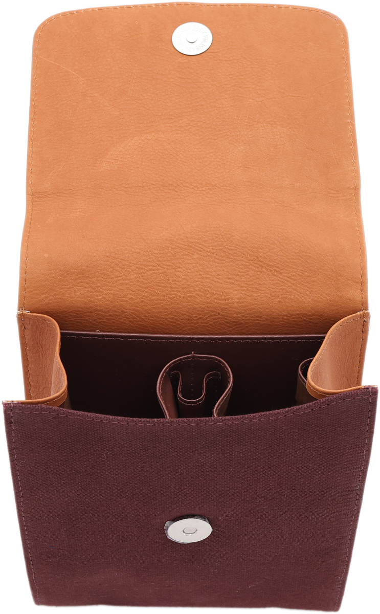 Stands & Pouches Vauen Easy Pouch 2 Pipe Bag Brown