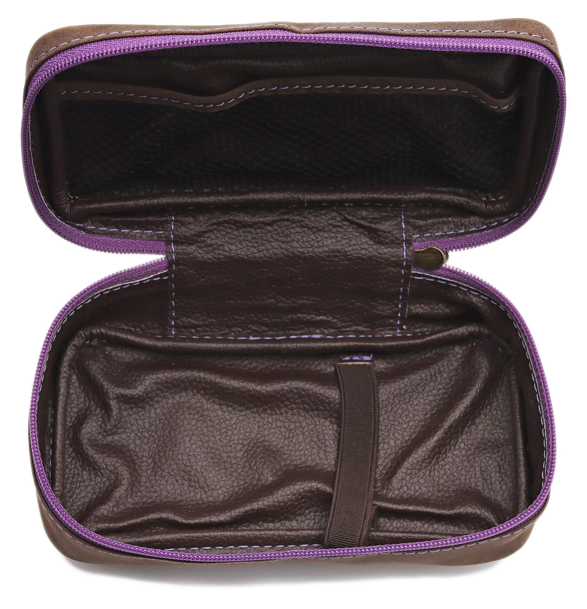 Stands & Pouches Neerup Leather 1 Pipe Pouch - Purple
