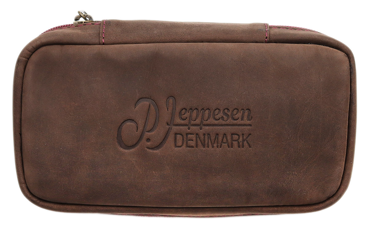 Stands & Pouches Neerup Leather 1 Pipe Pouch - Ruby