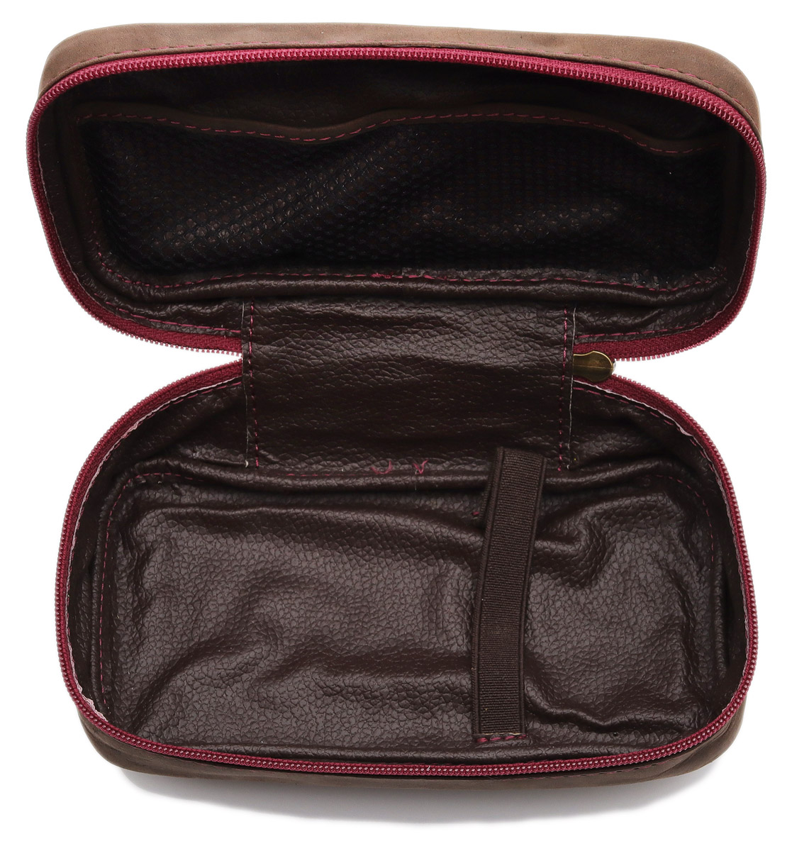 Stands & Pouches Neerup Leather 1 Pipe Pouch - Ruby