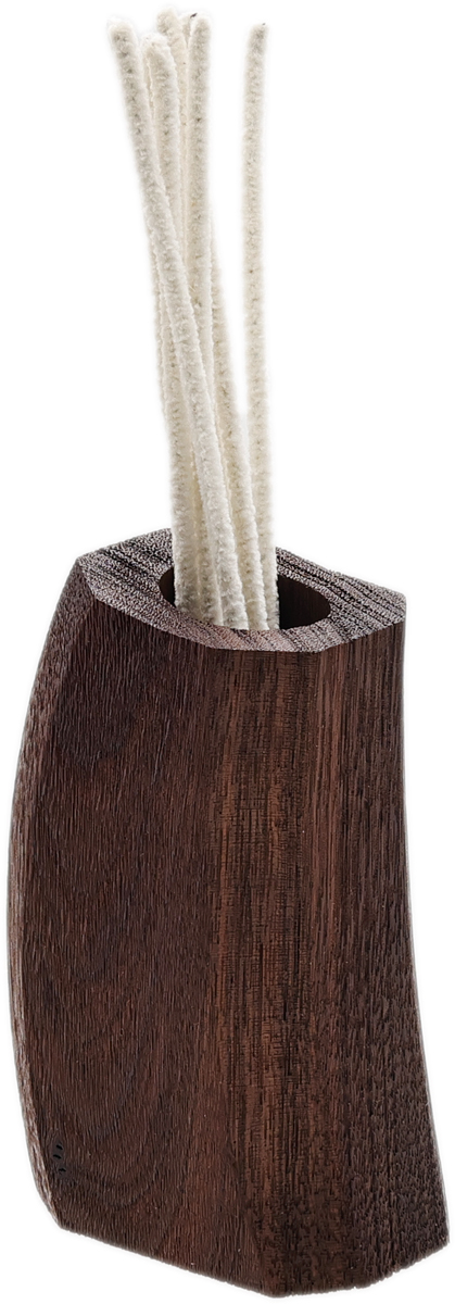 Stands & Pouches Bill Shalosky Pipe Cleaners Holder - Geometric Walnut