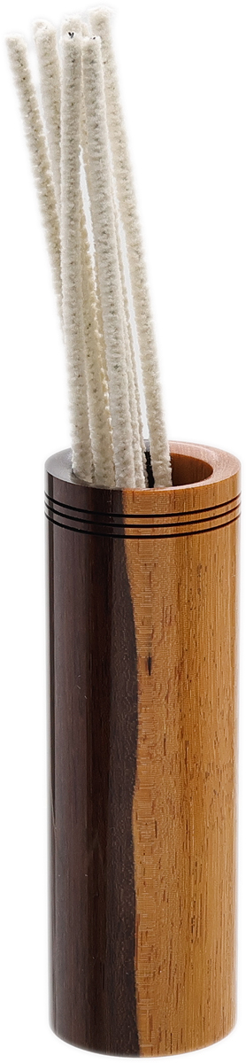 Stands & Pouches Bill Shalosky Pipe Cleaners Holder - Surinam Ironwood