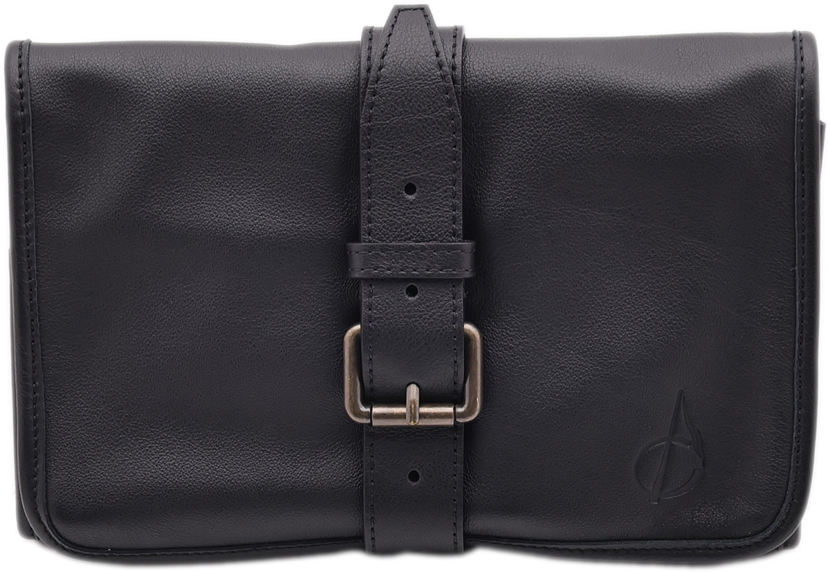 Stands & Pouches Claudio Albieri Italian 4 Pipe Roll Up - Black