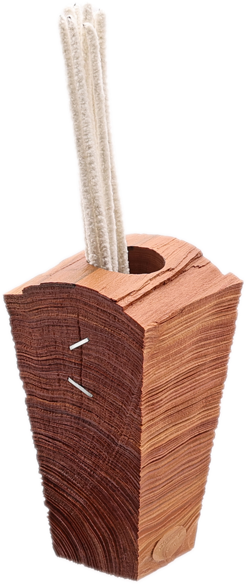 Stands & Pouches Bill Shalosky Pipe Cleaners Holder - Alaskan Yellow Cedar