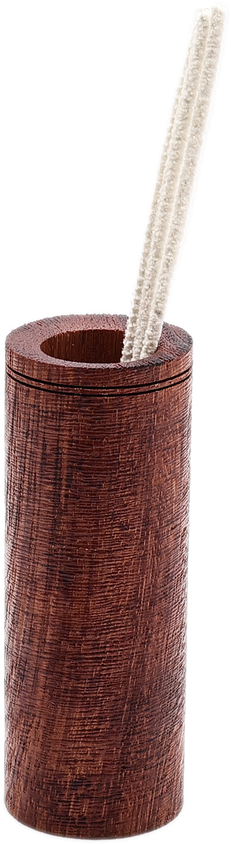 Stands & Pouches Bill Shalosky Pipe Cleaners Holder - Rusticated Roasted Brazilian Cherry
