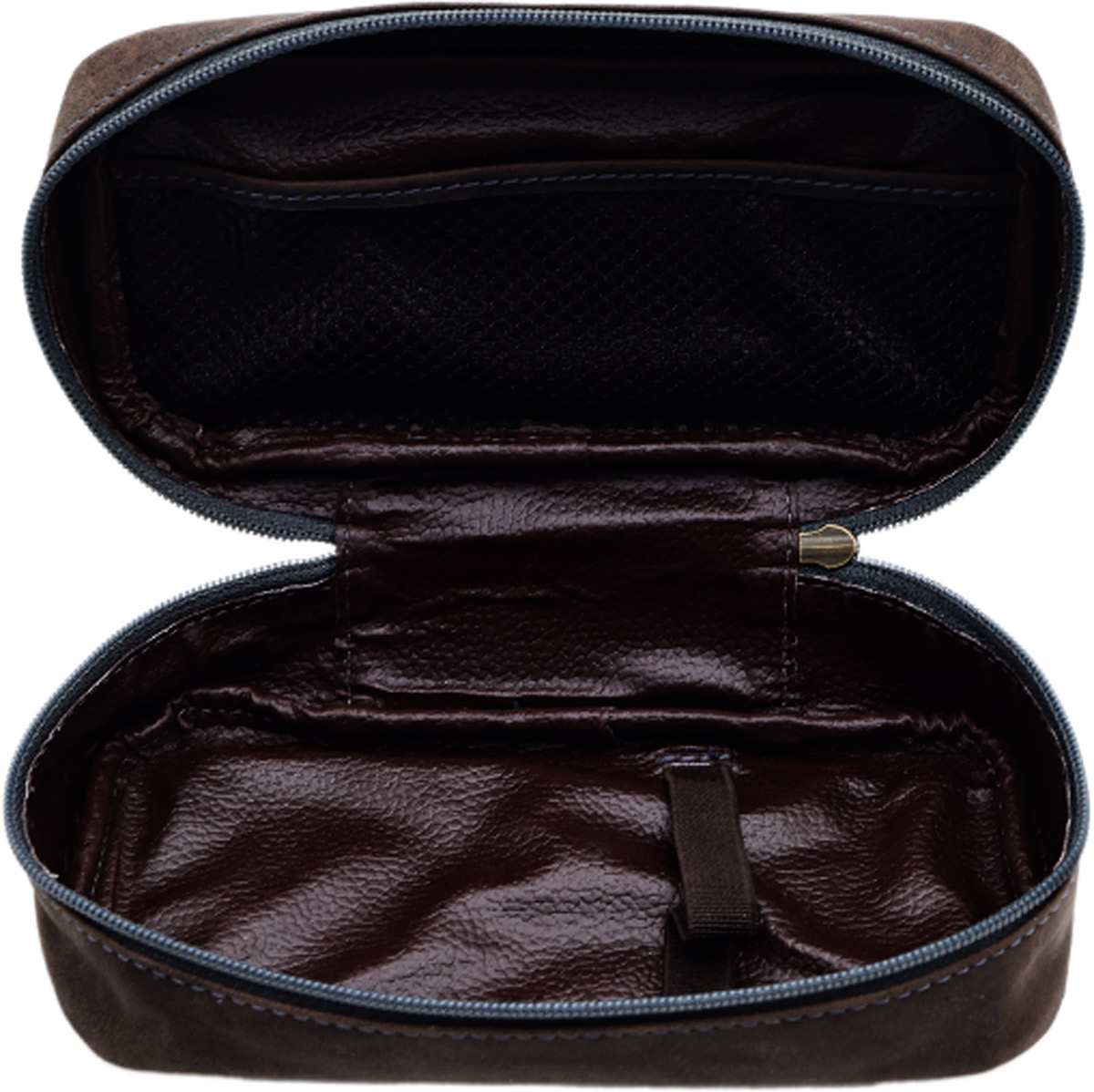Stands & Pouches Neerup Leather 1 Pipe Pouch Grey