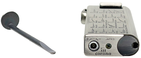 Lighters IM Corona Pipe Lighter - Pipe Master Pewter with Pipe Shapes