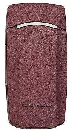 Lighters Lotus Medallion Dark Red