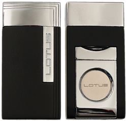 Lighters Lotus Spartan Black Matte