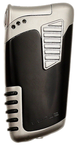 Lighters Lotus Double Down Black