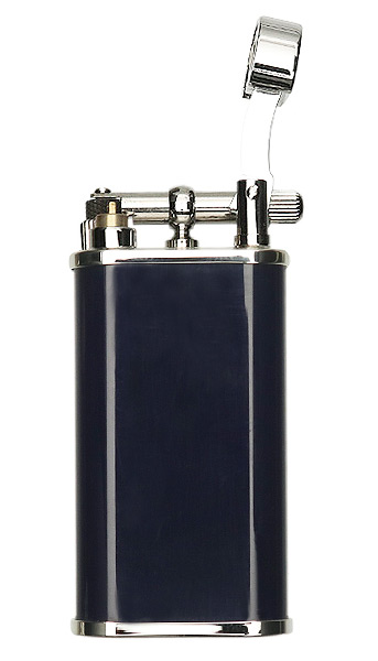 Lighters Peterson Thinking Man Pipe Lighter Blue