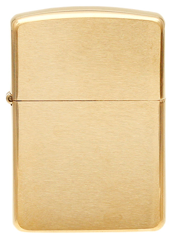 Lighters Zippo Lighter - Armor Brushed Brass