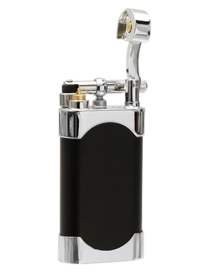 Lighters Kiribi Pipe Lighter - Mikazuki Black Matte