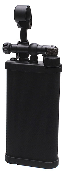 Lighters IM Corona Pipe Lighter - Old Boy Black Engine Turned