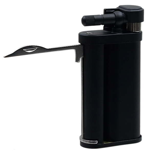 Lighters Kiribi Pipe Lighter - Tomo Black Matte