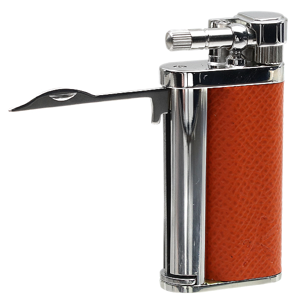 Lighters Kiribi Tomo Orange Leather