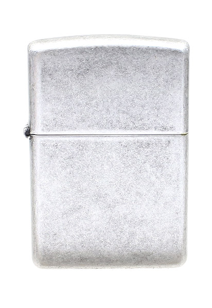 Zippo Antique Silver Plate Lighter