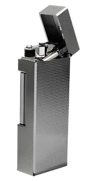 Lighters Dunhill Rollagas Barley Ruthenium Plate
