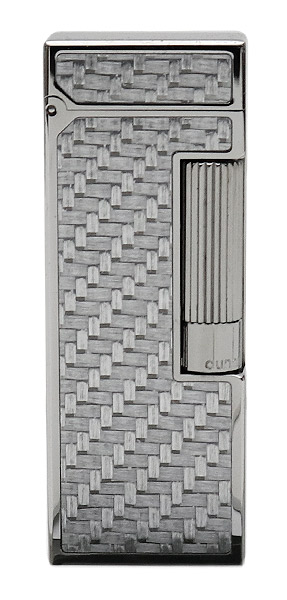 Lighters Dunhill Rollagas Texalium Ruthenium Plate