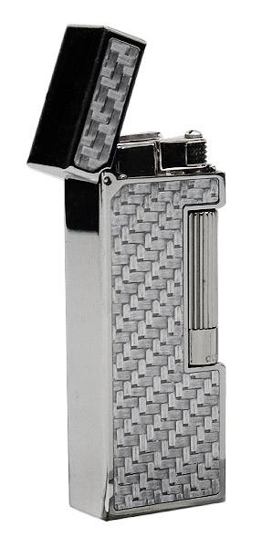 Lighters Dunhill Rollagas Texalium Ruthenium Plate