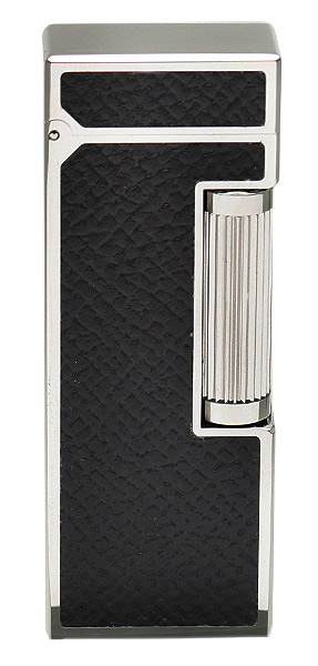 Lighters Dunhill Rollagas Grey Cowhide Palladium Plate
