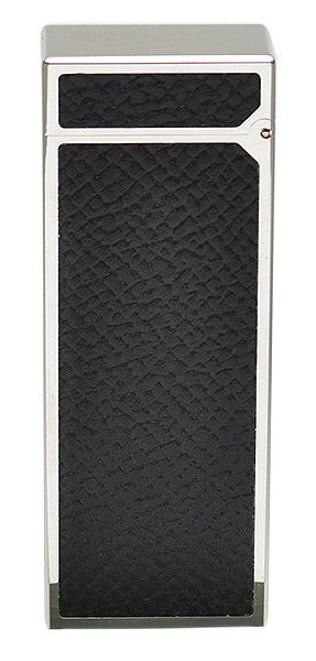 Lighters Dunhill Rollagas Grey Cowhide Palladium Plate