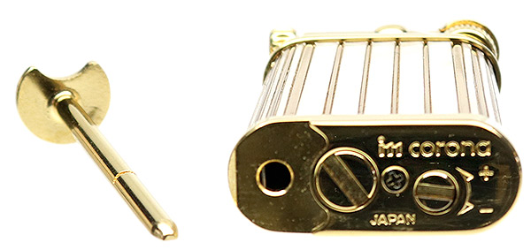 Lighters IM Corona Old Boy 2018 Lighter of the Year Gold Plated Mother of Pearl Inlay