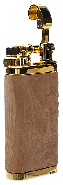 Lighters IM Corona Old Boy Natural Sandblasted Briar