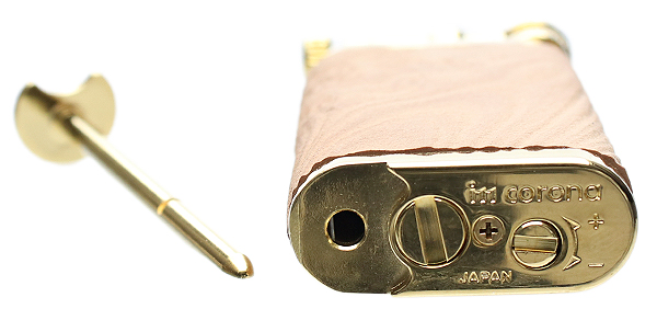 Lighters IM Corona Old Boy Natural Sandblasted Briar