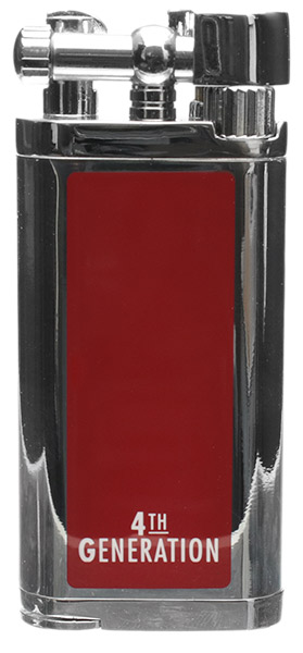 Lighters Erik Stokkebye 4th Generation Soft Flame Pipe Lighter Orange