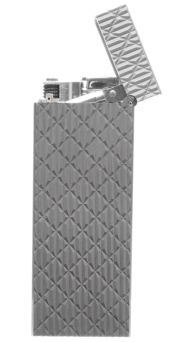 Lighters Dunhill Rollagas Palladium Plate Modernist