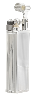 Lighters Kiribi Pipe Lighter - Kenshi Mizo Silver