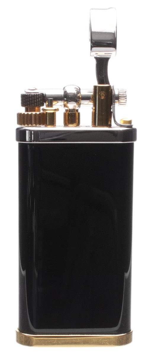 Lighters Dunhill Pipe Lighter - Unique Black Paladium & Gold Plate