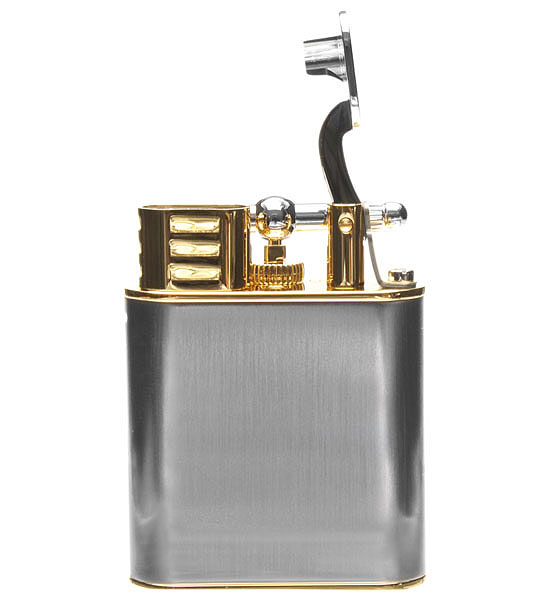 Lighters Dunhill Cigar Lighter - Unique Turbo Brushed Palladium Plate