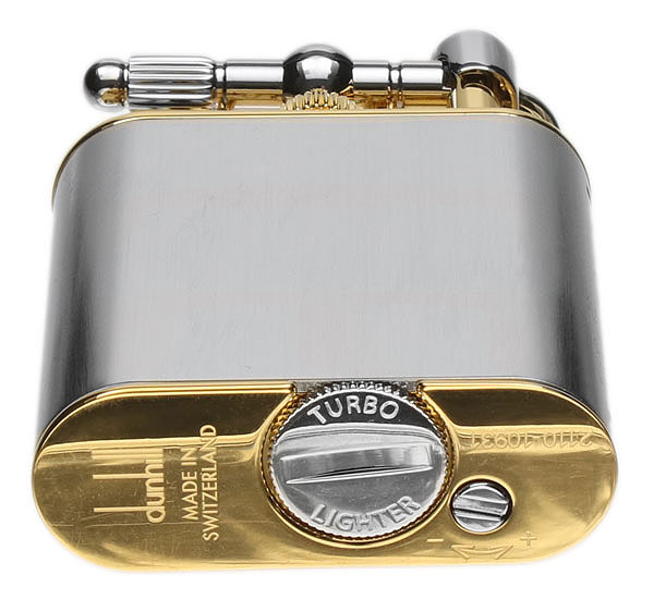 その他 Dunhill Lighter Rare Dunhill Lighter Brushed Gold Color_Ultrasonically