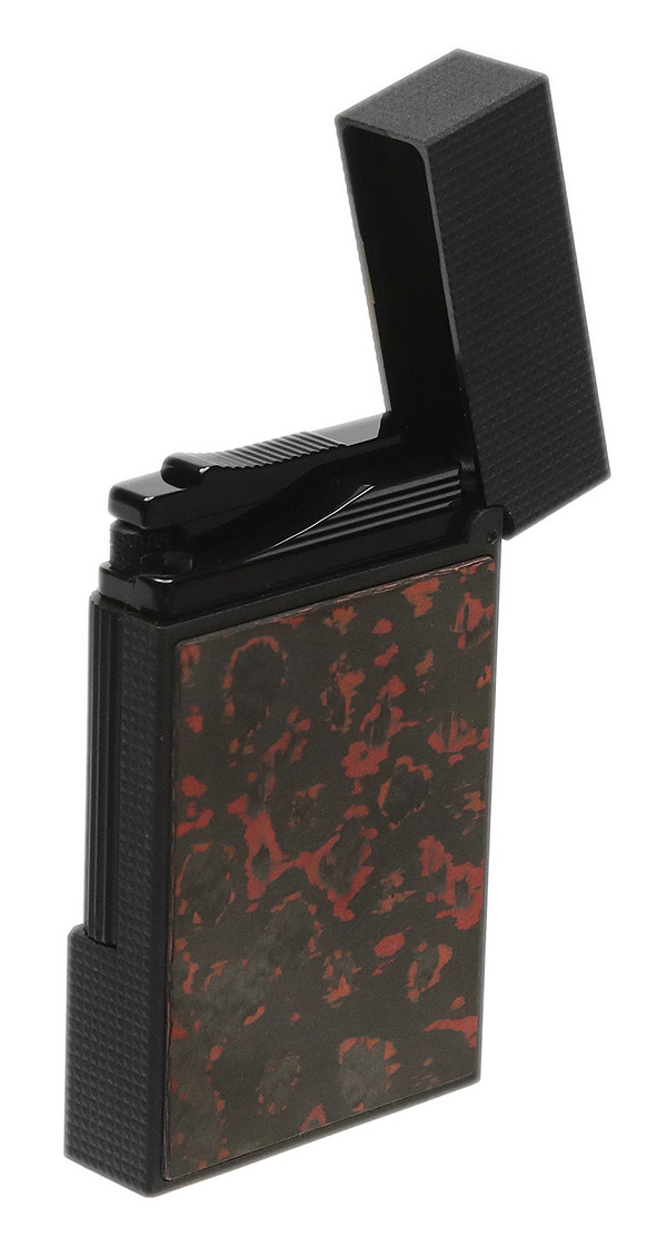 Lighters S.T. Dupont Lighter - Ligne 2 Carbon/Fiery Lava