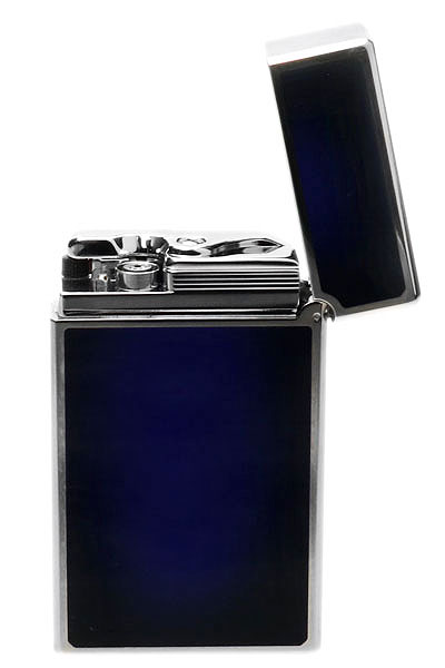 Lighters S.T. Dupont Lighter - Le Grand Sunburst Blue
