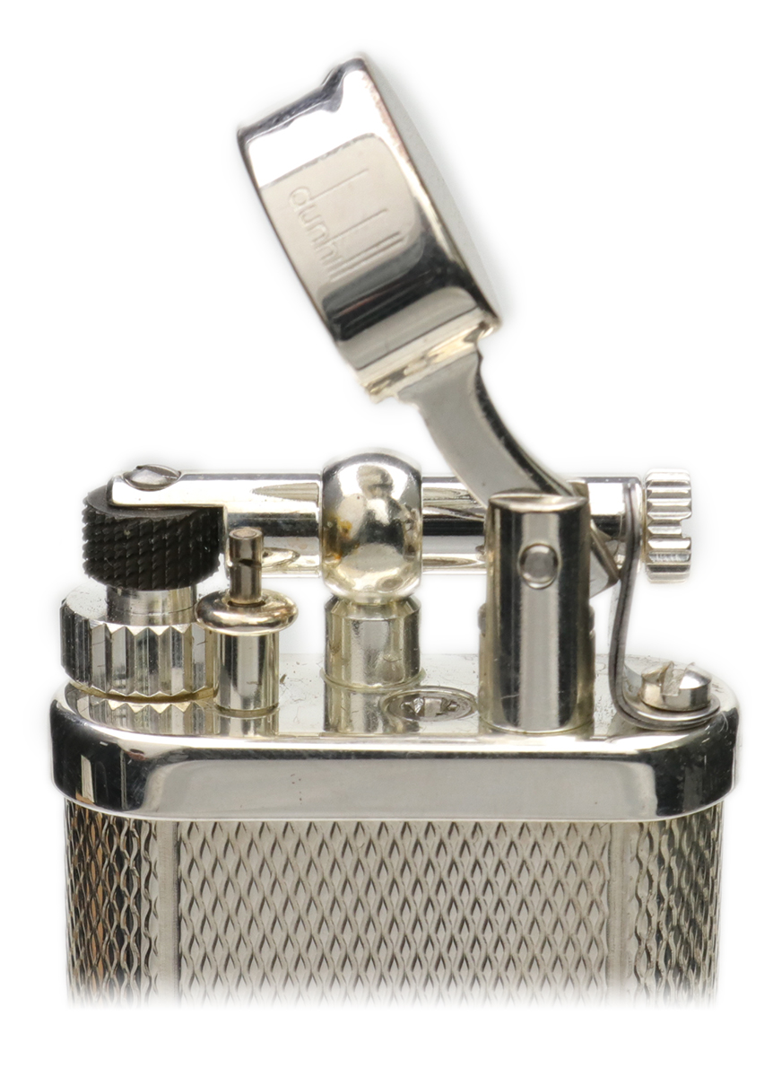 Unique Barley Silver Lighter - Dunhill | Smokingpipes.com