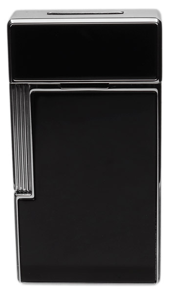 Lighters S.T. Dupont Lighter - Big D Black Lacquer/Chrome