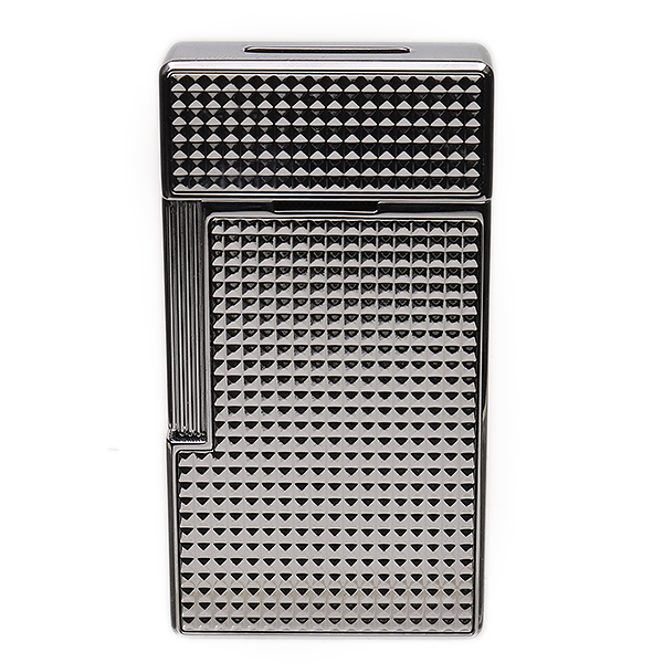Lighters S.T. Dupont Lighter - Big D Diamond Head Chrome
