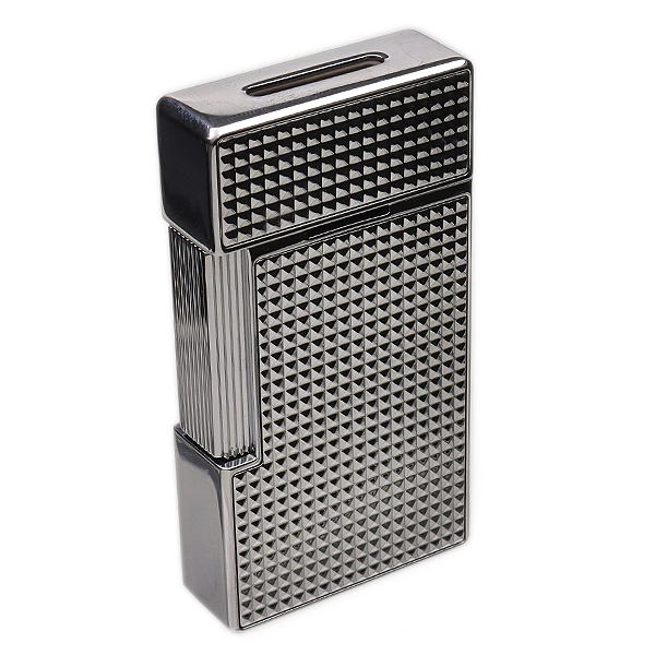 Lighters S.T. Dupont Lighter - Big D Diamond Head Chrome