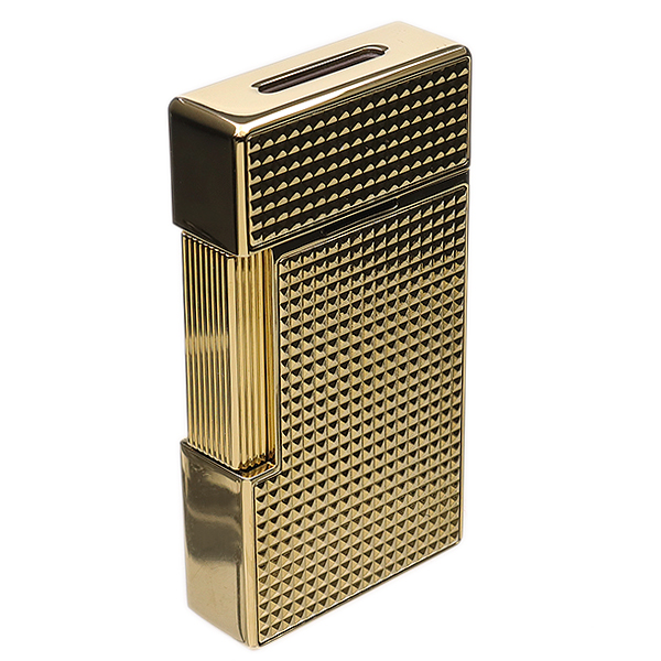 Big D Lighter Diamond Head Gold - S.T. Dupont | Smokingpipes