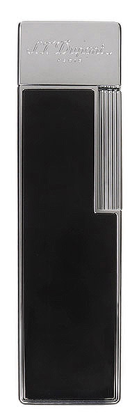 Lighters S.T. Dupont Lighter - Twiggy Black Lacquer/Chrome